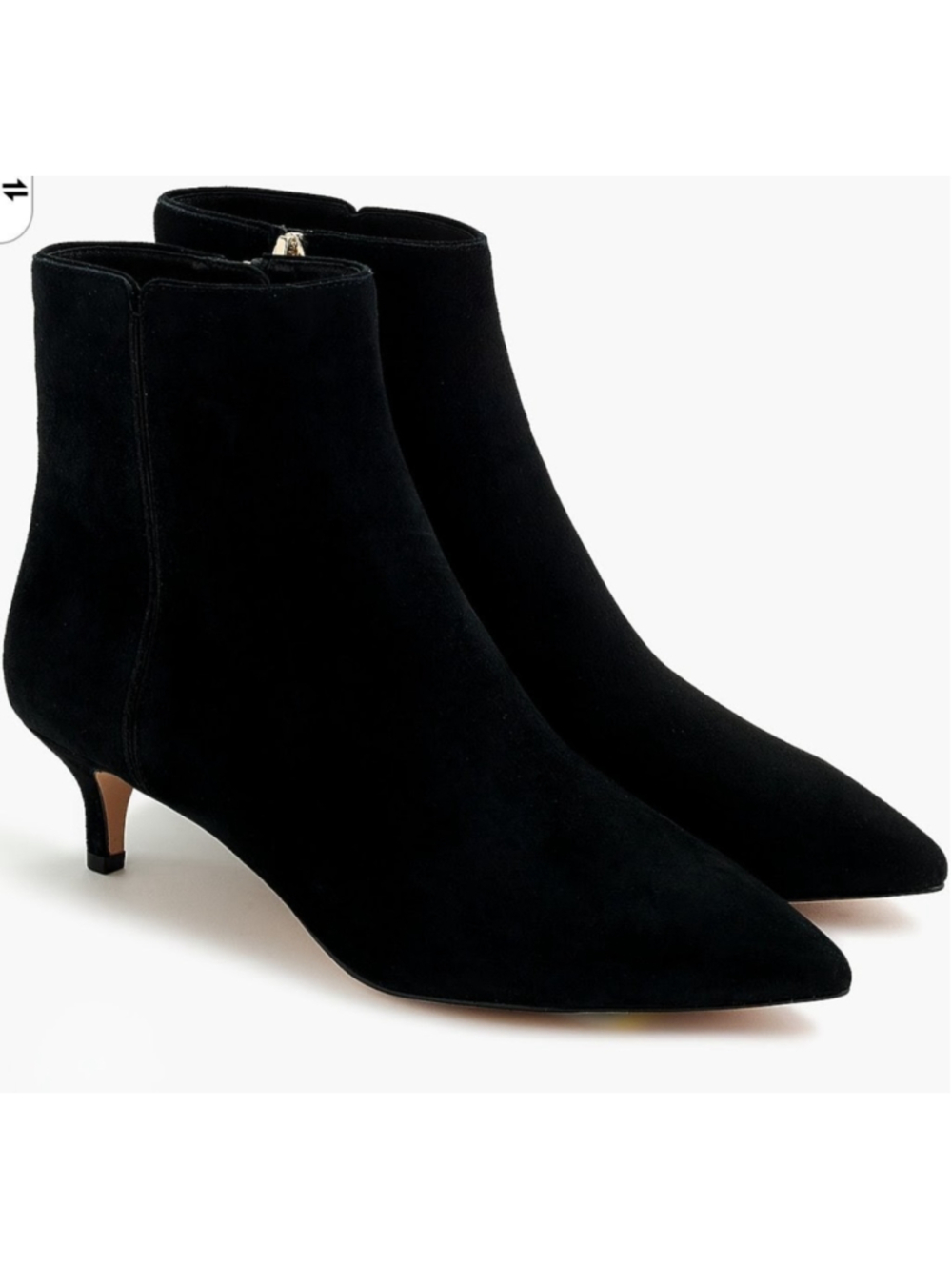 J. Crew Fiona Suede Kitten Heel Boots Size 7 NWOT - Picture 1 of 7